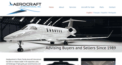 Desktop Screenshot of aerocraft.com